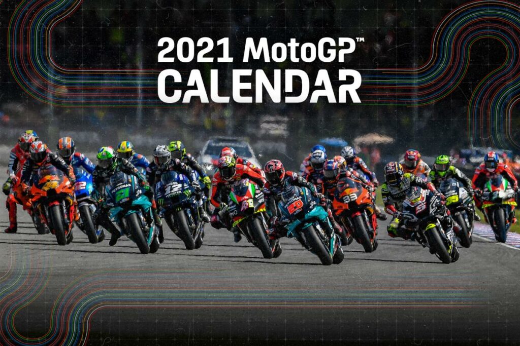 Обновленный предварительный календарь MotoGP 2021